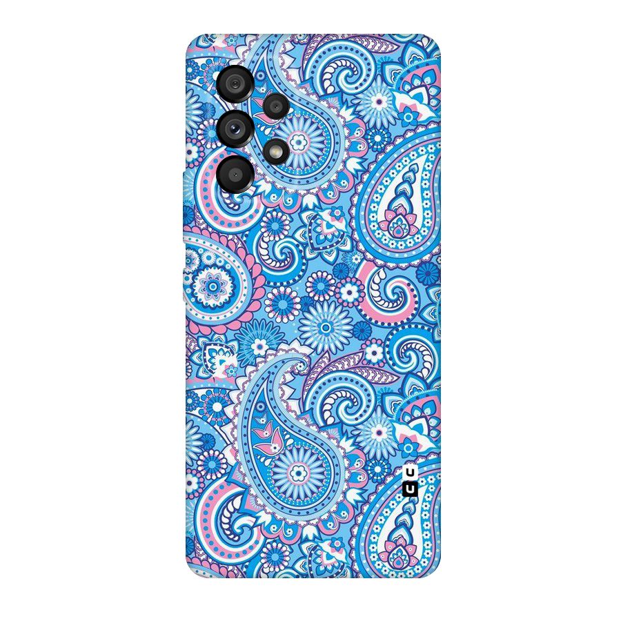 Artistic Blue Art Original Polycarbonate Back Case for Galaxy A53 5G