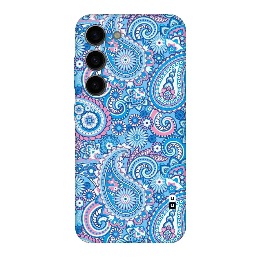 Artistic Blue Art Original Polycarbonate Back Case for Galaxy S23