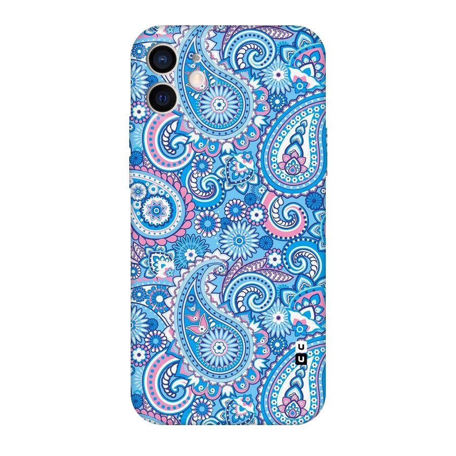 Artistic Blue Art Original Polycarbonate Back Case for iPhone 12