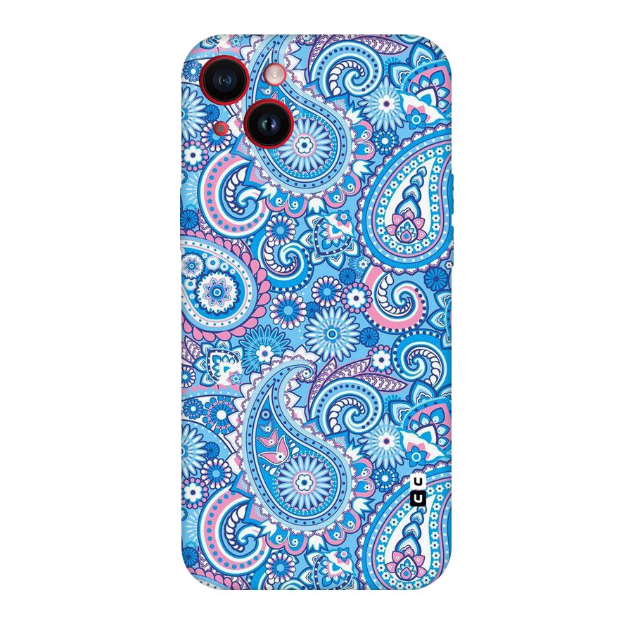 Artistic Blue Art Original Polycarbonate Back Case for iPhone 14 Plus