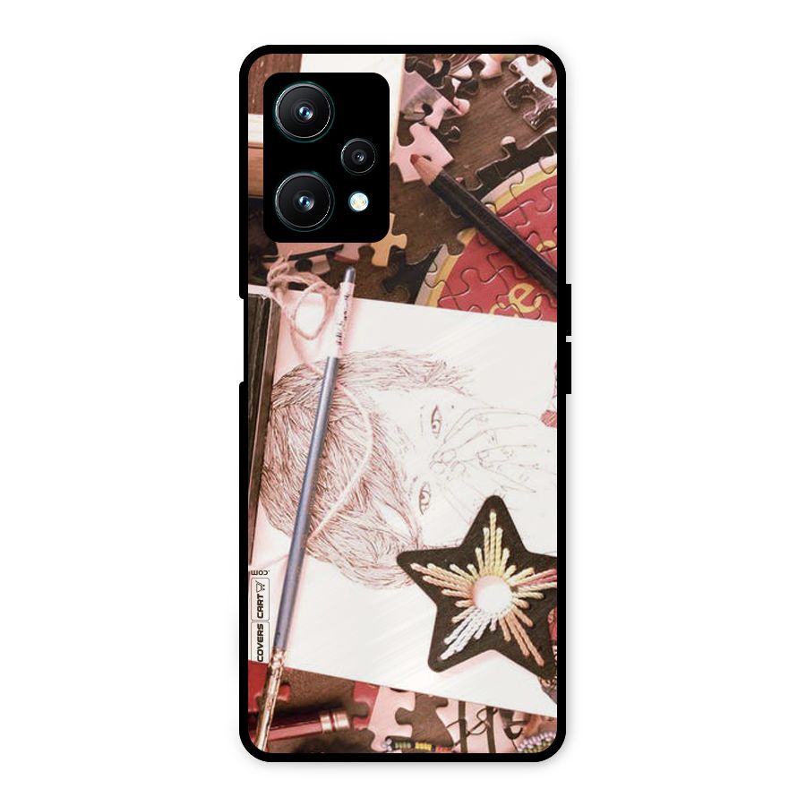 Artistic Messy Metal Back Case for Realme 9 Pro 5G