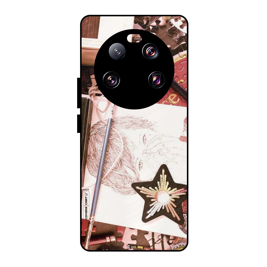 Artistic Messy Metal Back Case for Xiaomi 13 Ultra