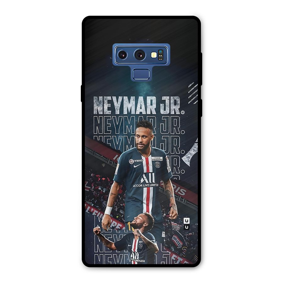 Artistic Striker Metal Back Case for Galaxy Note 9