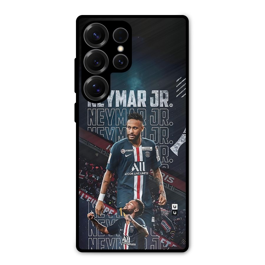 Artistic Striker Metal Back Case for Galaxy S25 Ultra