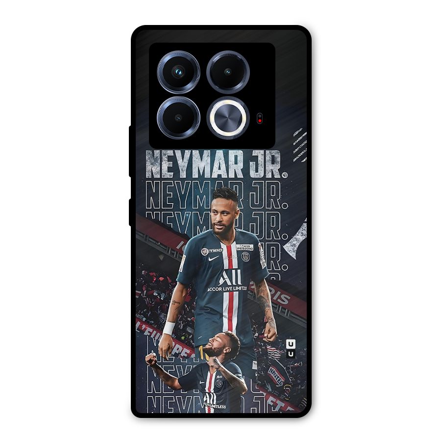 Artistic Striker Metal Back Case for Infinix Note 40 5G