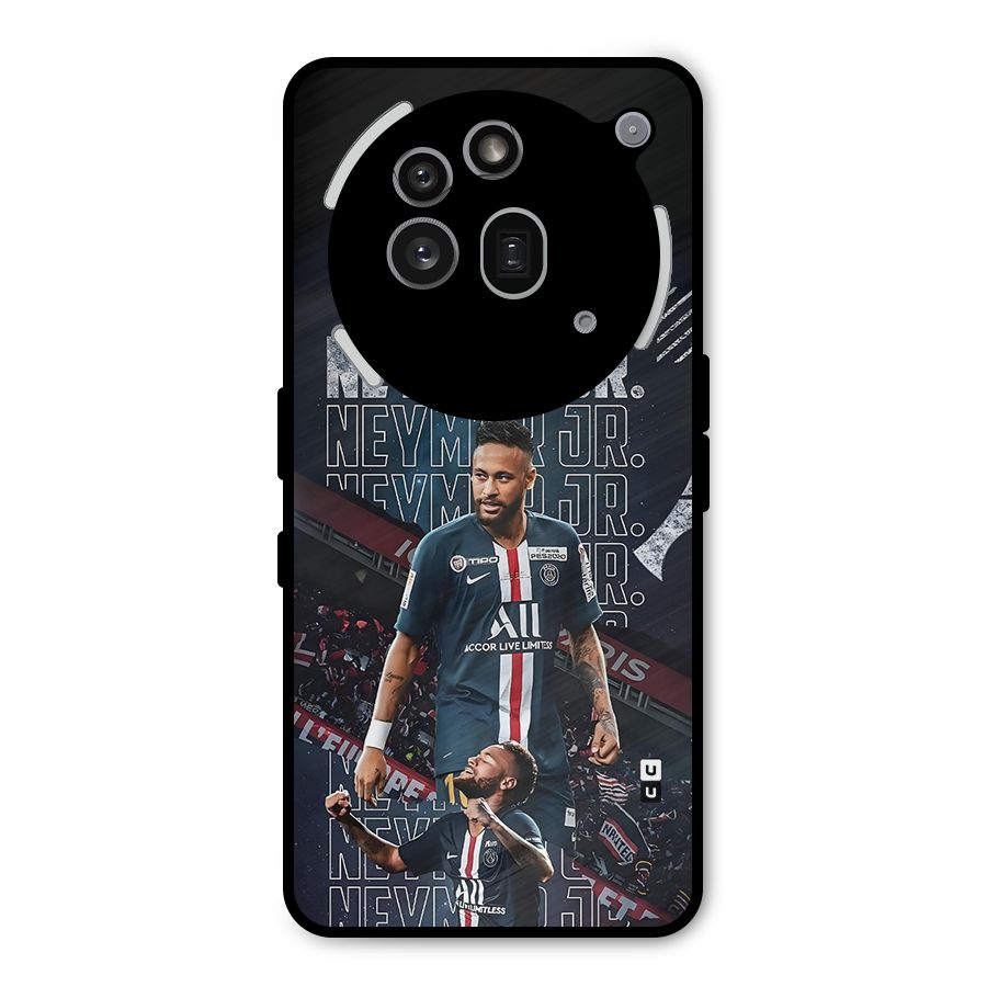 Artistic Striker Metal Back Case for Nothing Phone 3a Pro