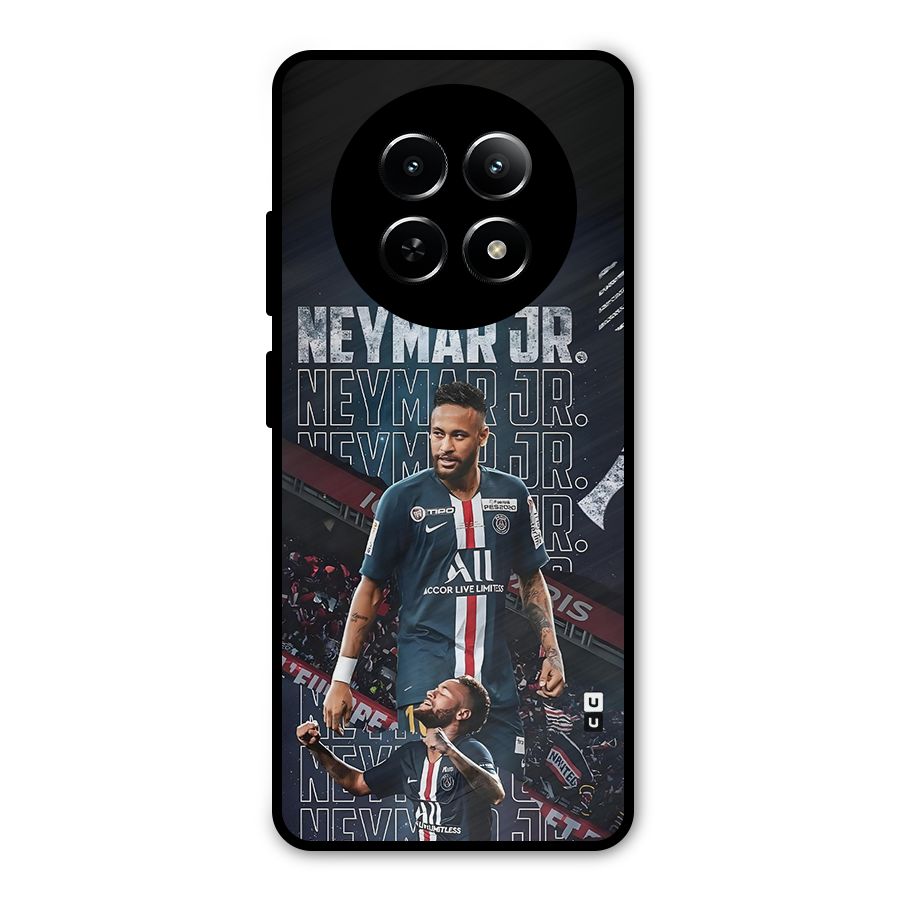 Artistic Striker Metal Back Case for Realme 13