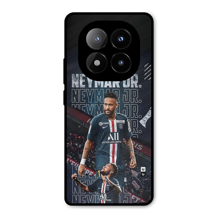 Artistic Striker Metal Back Case for Redmi Note 14 Pro Plus 5G