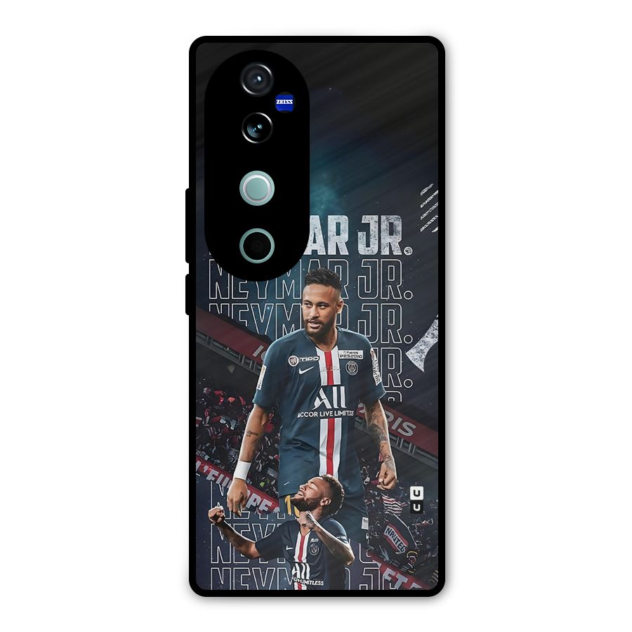 Artistic Striker Metal Back Case for Vivo V40