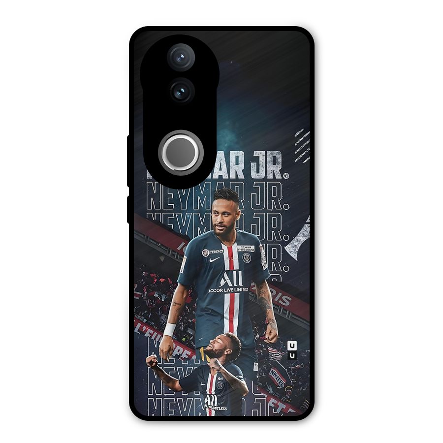 Artistic Striker Metal Back Case for Vivo V50e