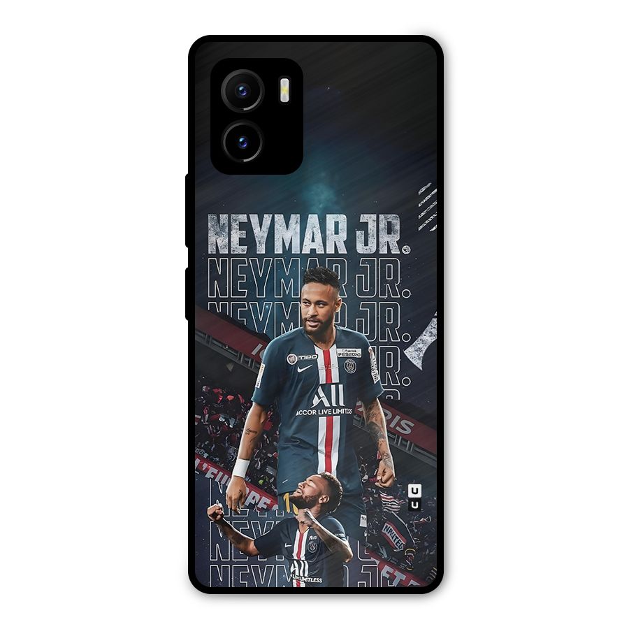 Artistic Striker Metal Back Case for Vivo Y15s