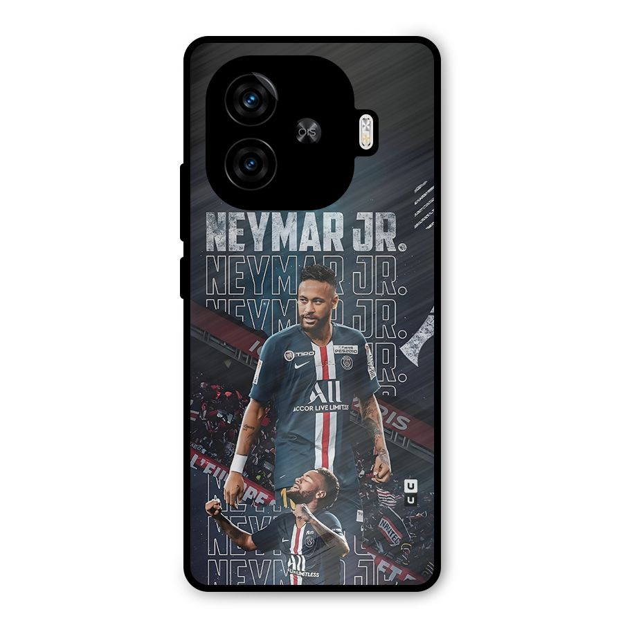 Artistic Striker Metal Back Case for iQOO Z9 Turbo