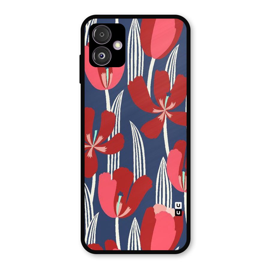 Artistic Tulips Metal Back Case for Galaxy F14