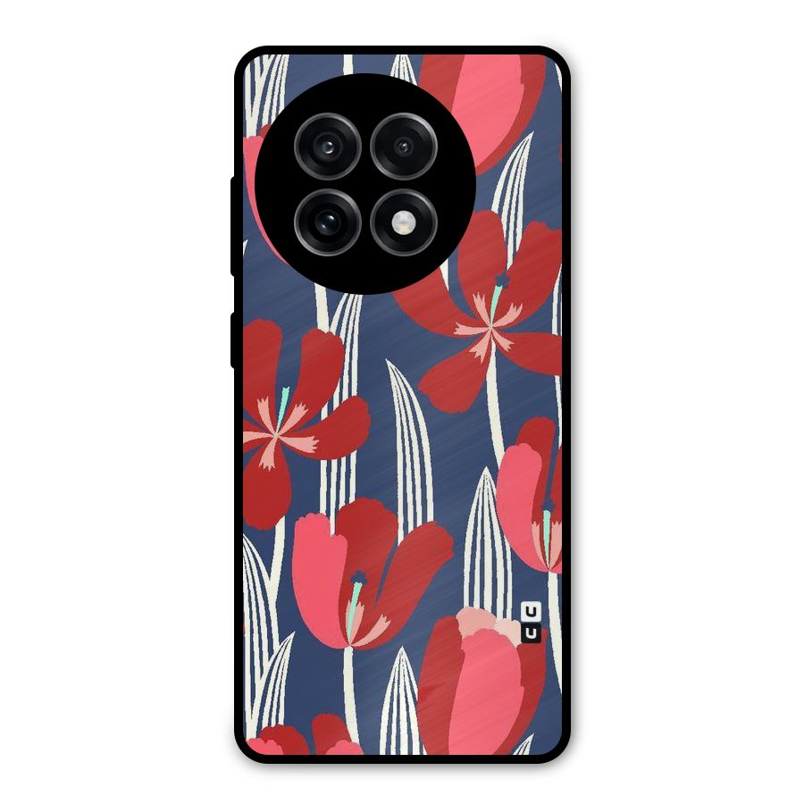 Artistic Tulips Metal Back Case for OnePlus 13R