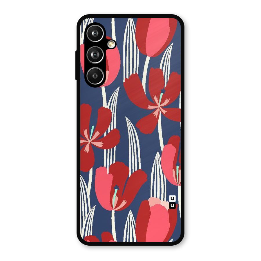 Artistic Tulips Metal Back Case for Samsung Galaxy M54