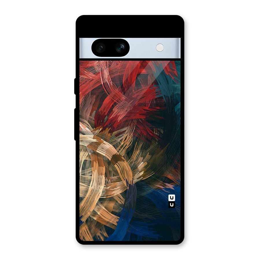 Artsy Colors Glass Back Case for Google Pixel 7a