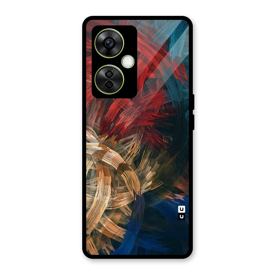 Artsy Colors Glass Back Case for OnePlus Nord CE 3 Lite