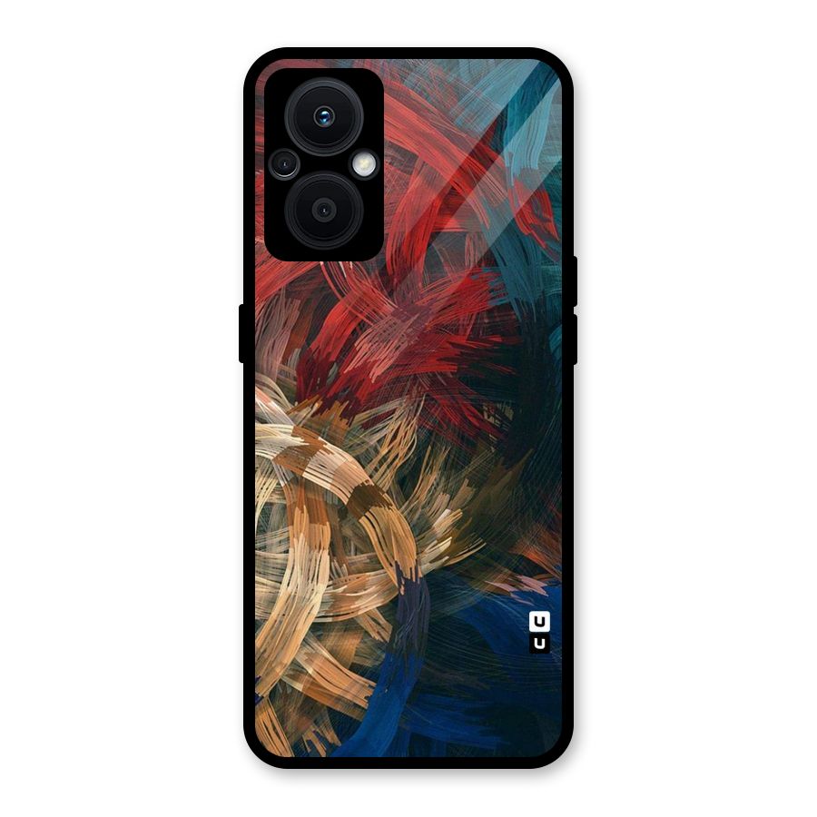Artsy Colors Glass Back Case for Oppo F21s Pro 5G