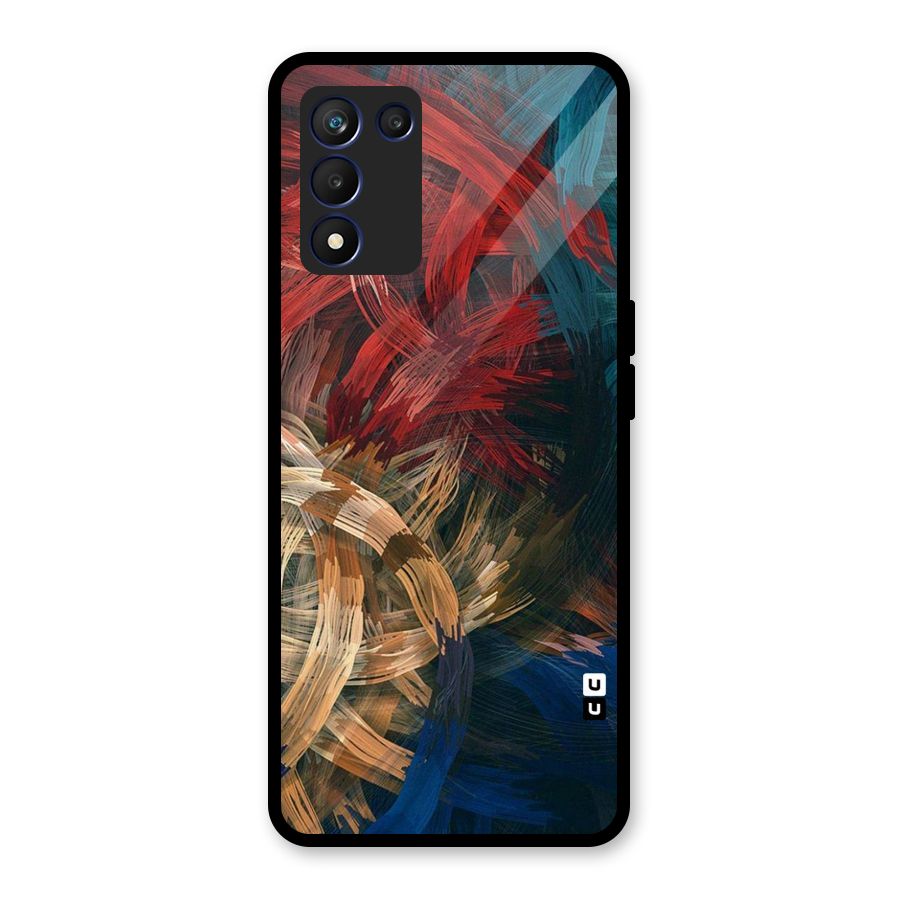 Artsy Colors Glass Back Case for Realme 9 5G Speed