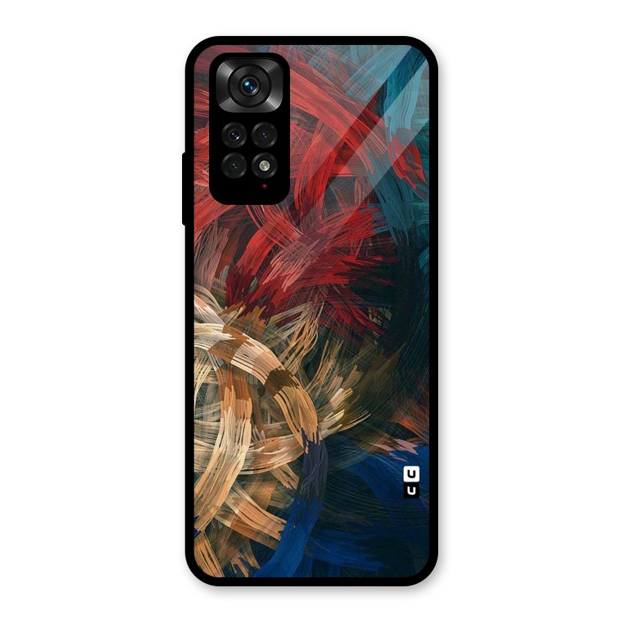 Artsy Colors Glass Back Case for Redmi Note 11S
