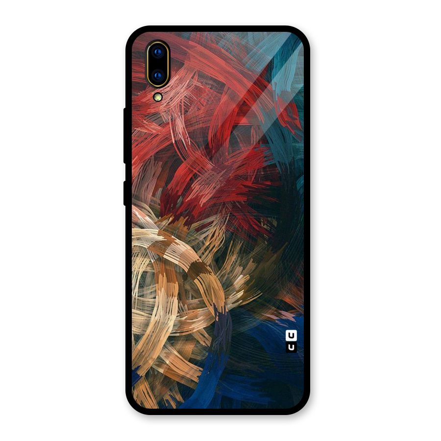 Artsy Colors Glass Back Case for Vivo V11 Pro