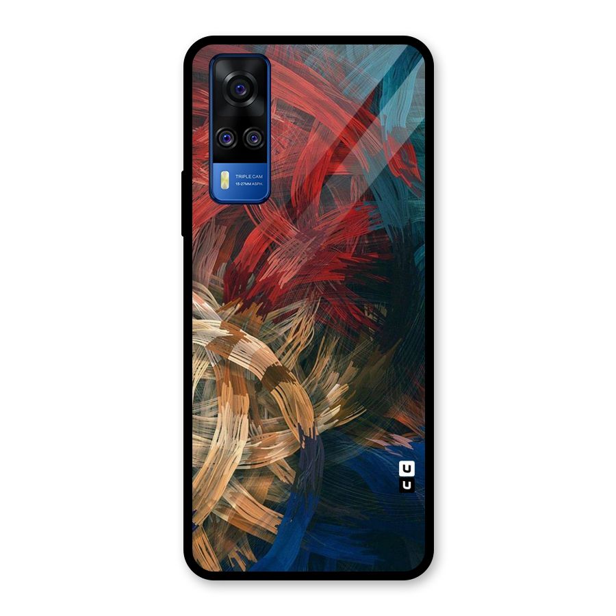 Artsy Colors Glass Back Case for Vivo Y31