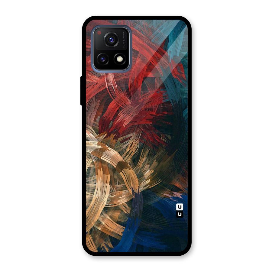 Artsy Colors Glass Back Case for Vivo Y72 5G
