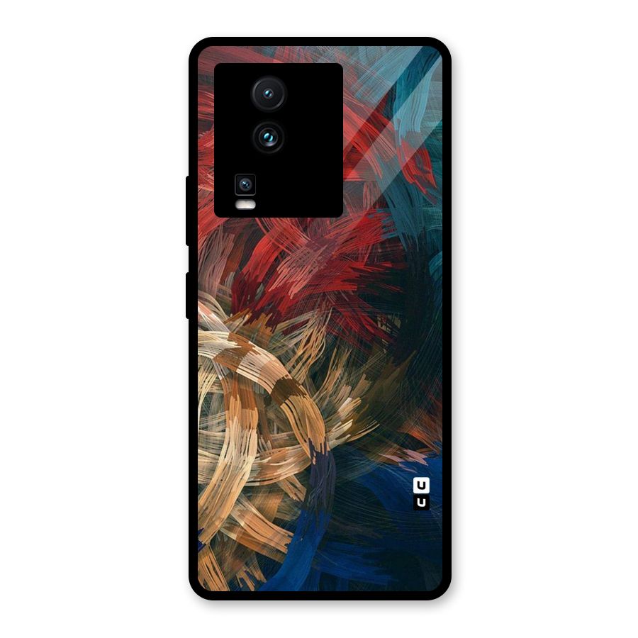 Artsy Colors Glass Back Case for Vivo iQOO Neo 7