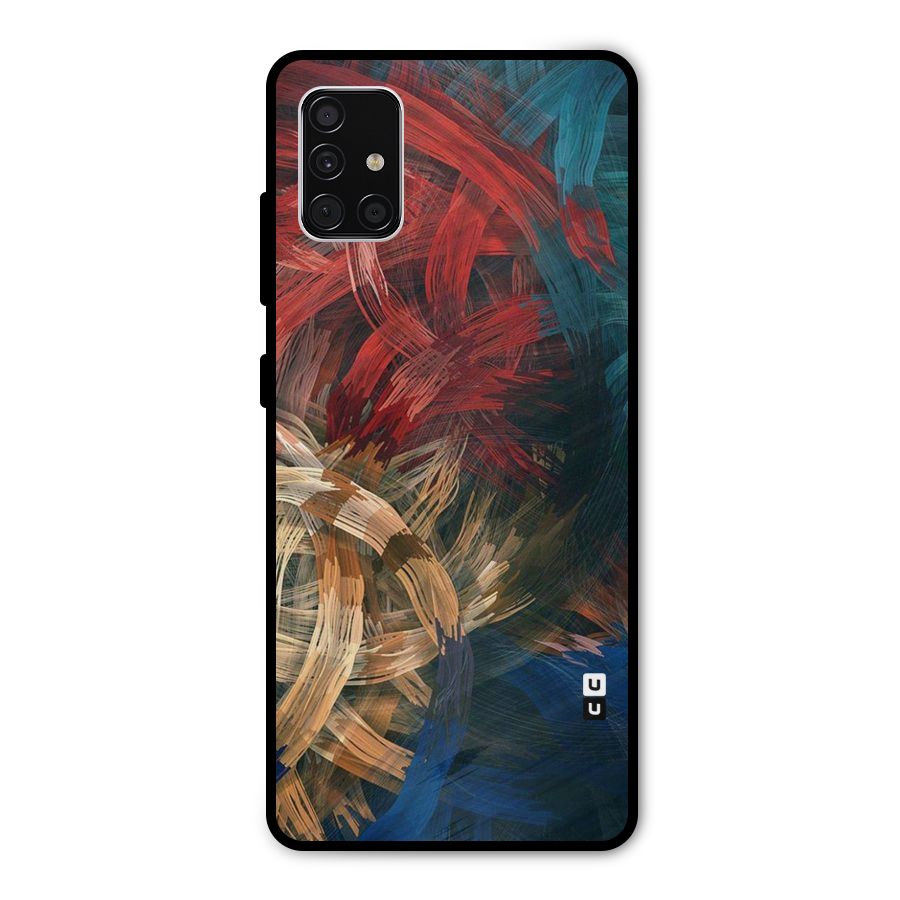Artsy Colors Metal Back Case for Galaxy A51