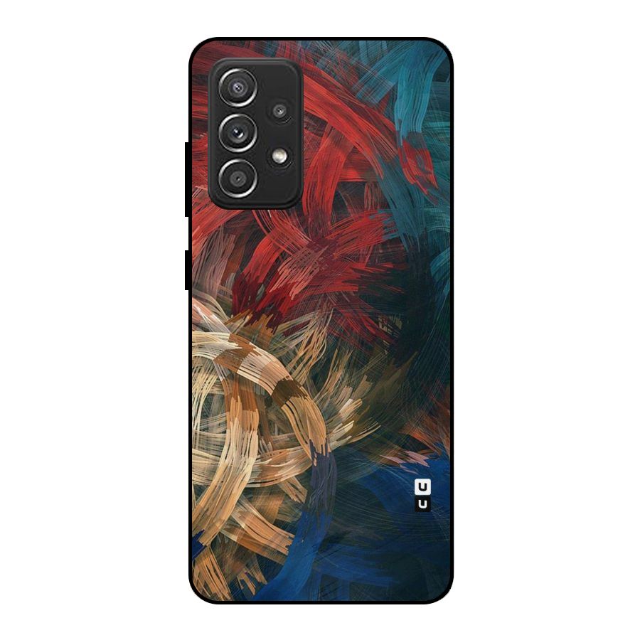 Artsy Colors Metal Back Case for Galaxy A52s 5G