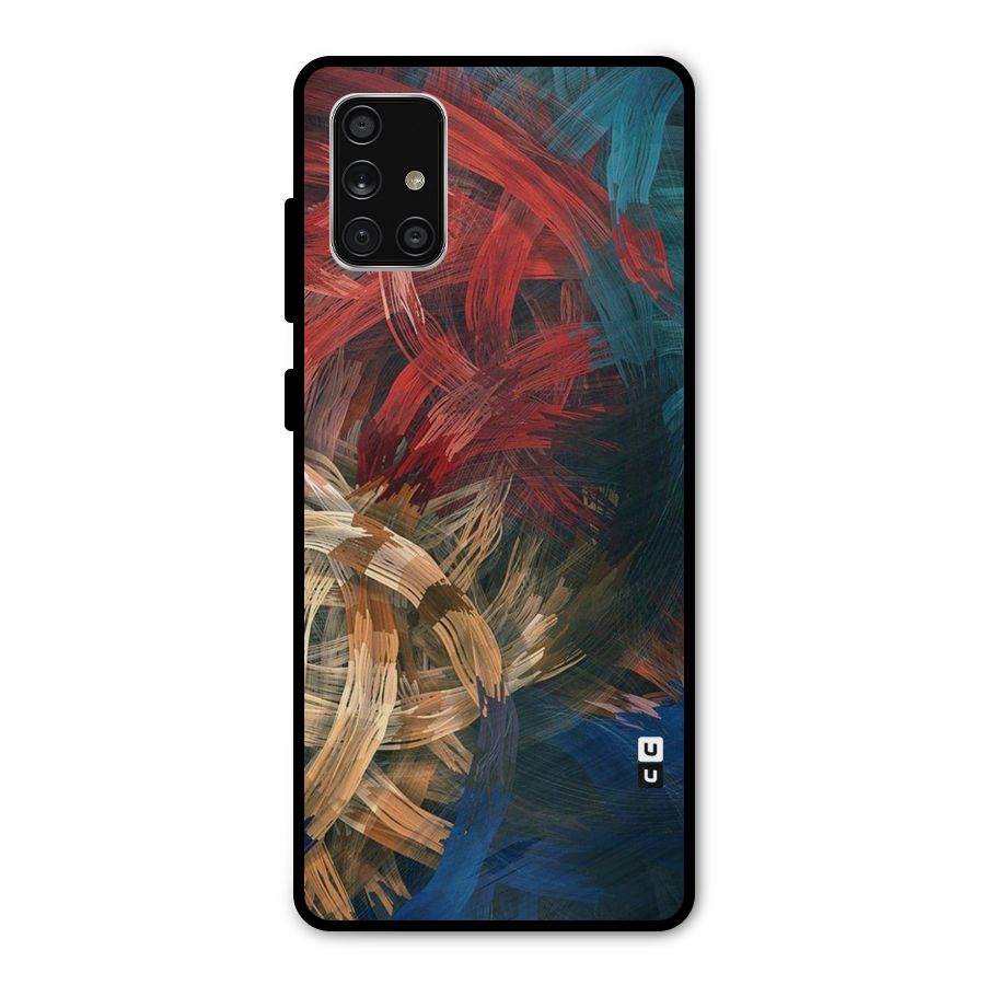 Artsy Colors Metal Back Case for Galaxy A71