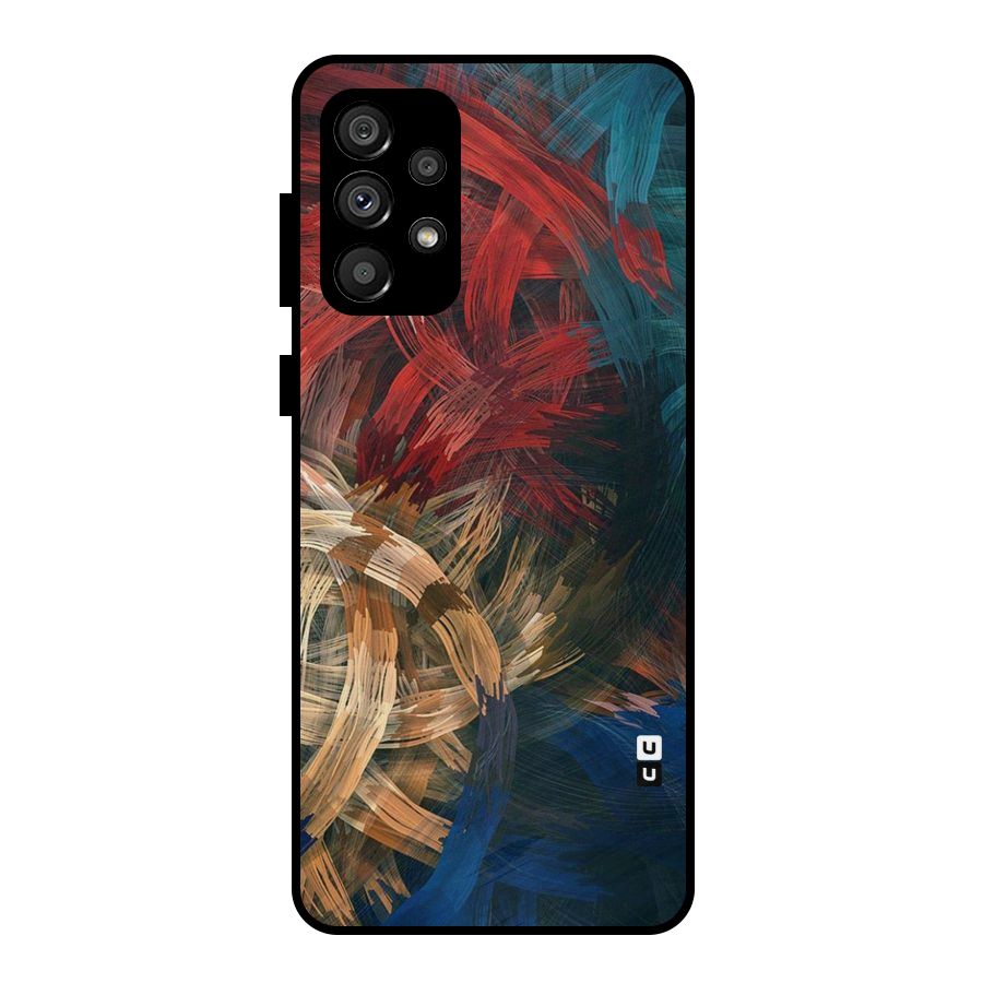 Artsy Colors Metal Back Case for Galaxy A73 5G