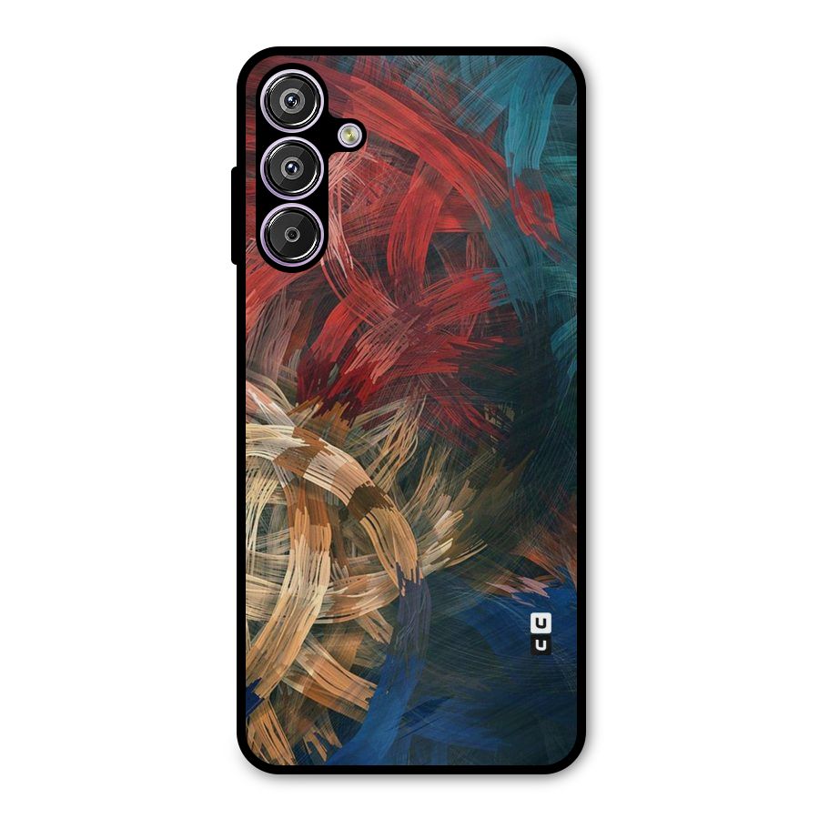 Artsy Colors Metal Back Case for Galaxy M15