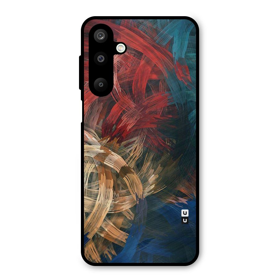 Artsy Colors Metal Back Case for Galaxy M16