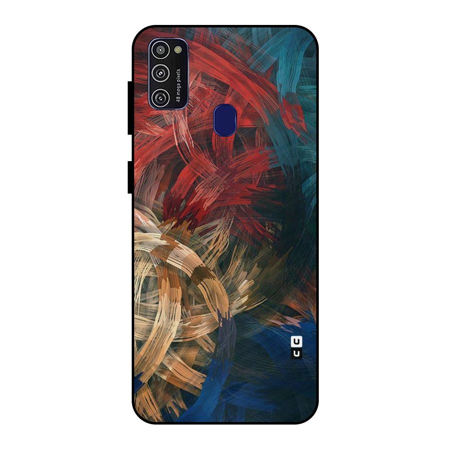 Artsy Colors Metal Back Case for Galaxy M21