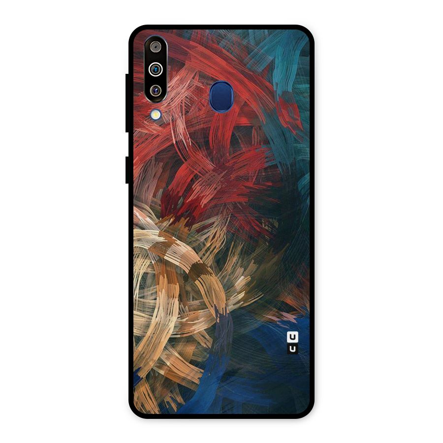 Artsy Colors Metal Back Case for Galaxy M30