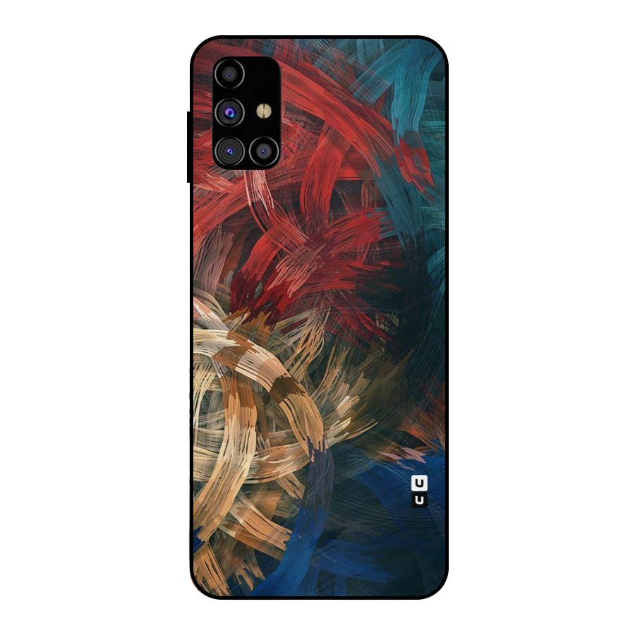 Artsy Colors Metal Back Case for Galaxy M31s