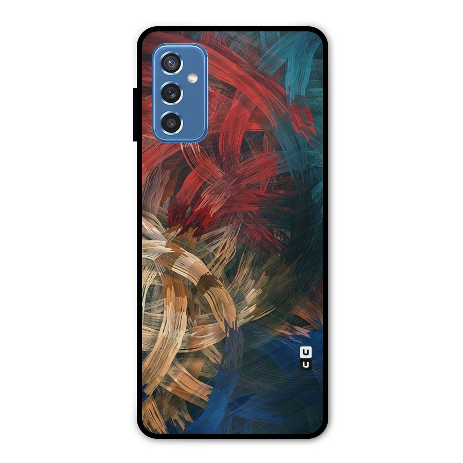Artsy Colors Metal Back Case for Galaxy M52 5G
