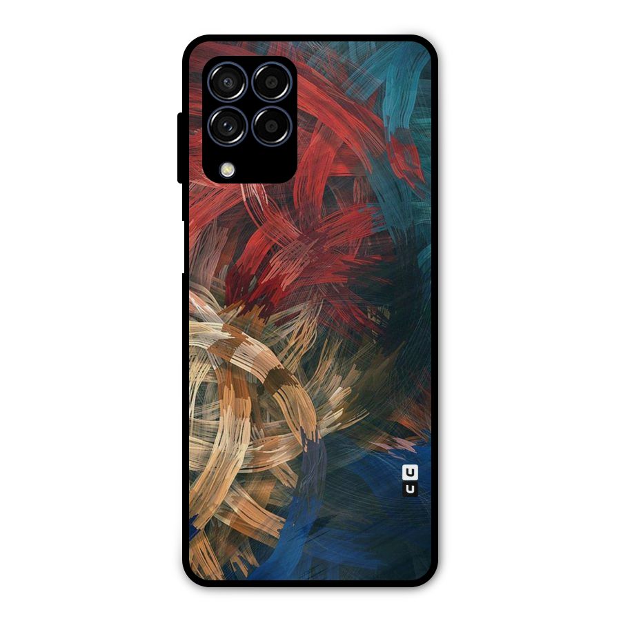 Artsy Colors Metal Back Case for Galaxy M53 5G