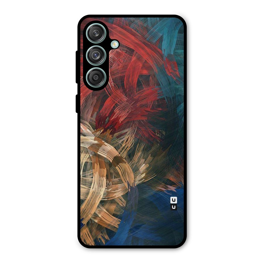 Artsy Colors Metal Back Case for Galaxy M55 5G