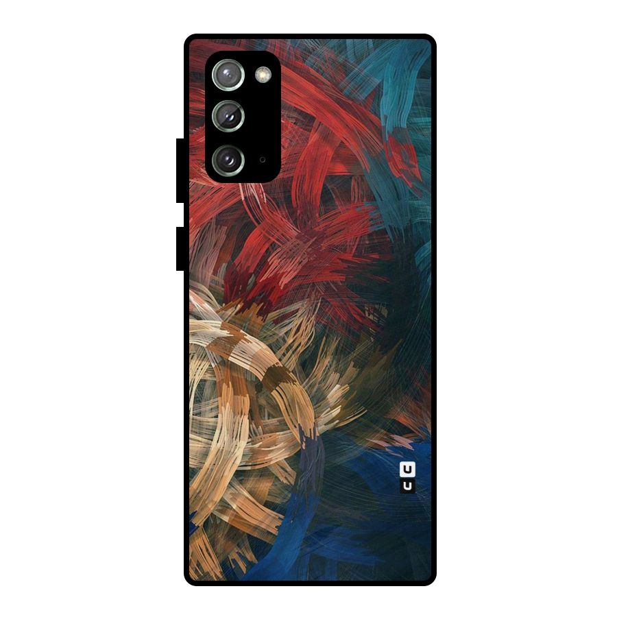 Artsy Colors Metal Back Case for Galaxy Note 20