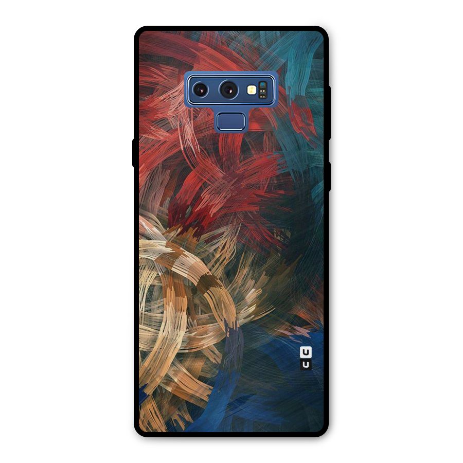Artsy Colors Metal Back Case for Galaxy Note 9