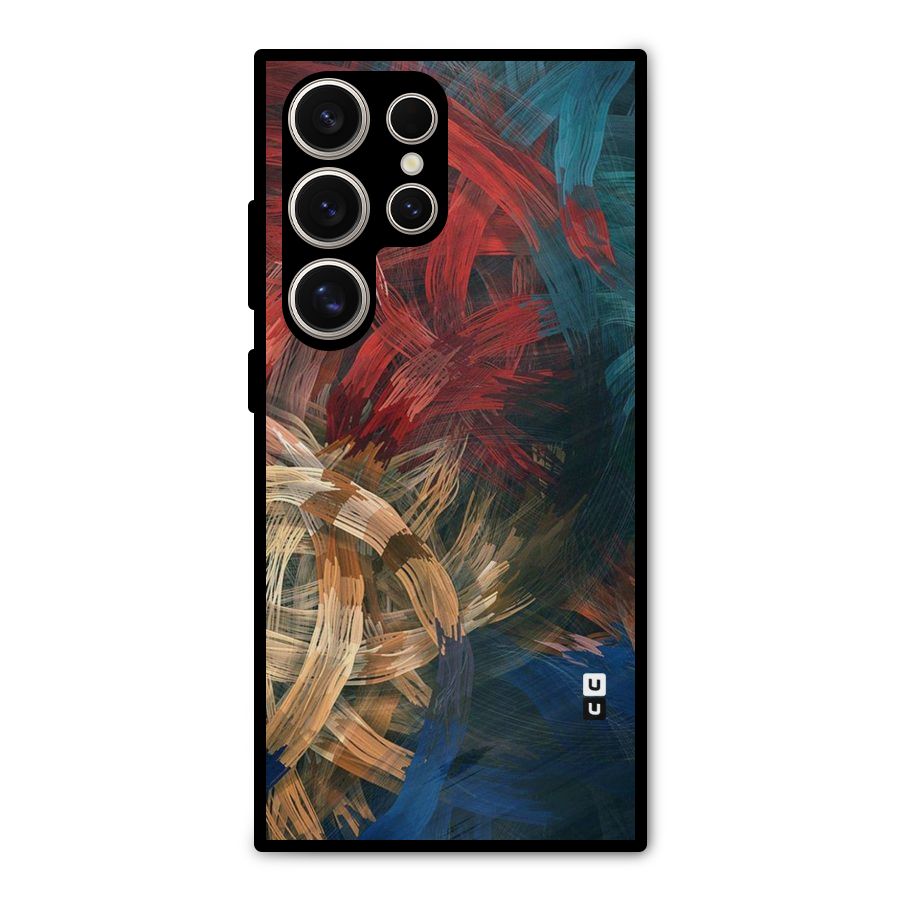 Artsy Colors Metal Back Case for Galaxy S24 Ultra