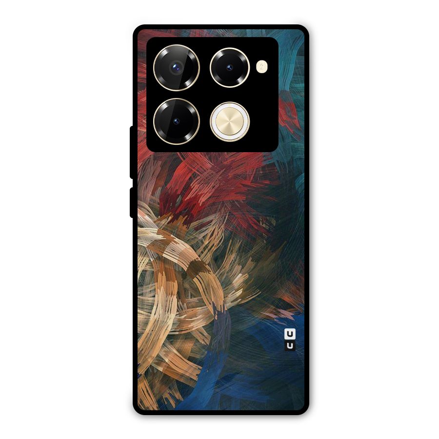 Artsy Colors Metal Back Case for Infinix Note 40 Pro Plus
