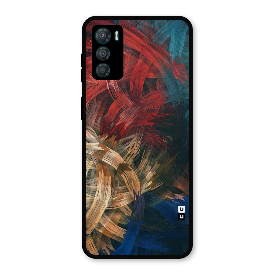 Artsy Colors Metal Back Case for Moto G42