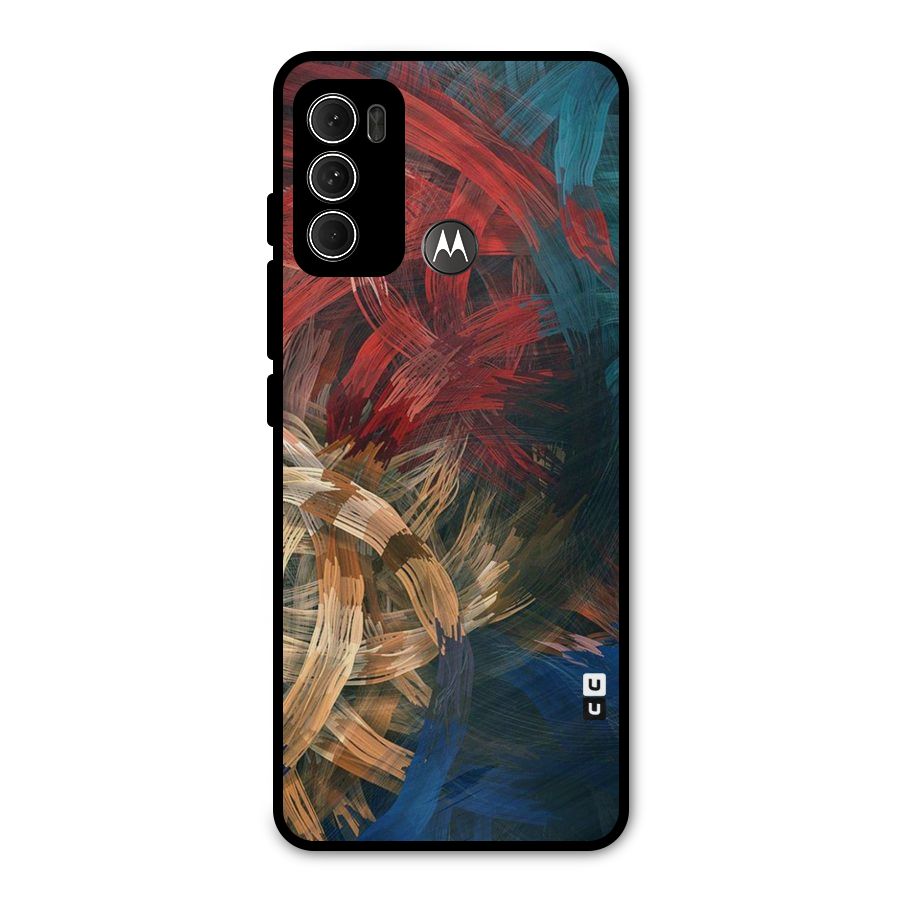 Artsy Colors Metal Back Case for Moto G60