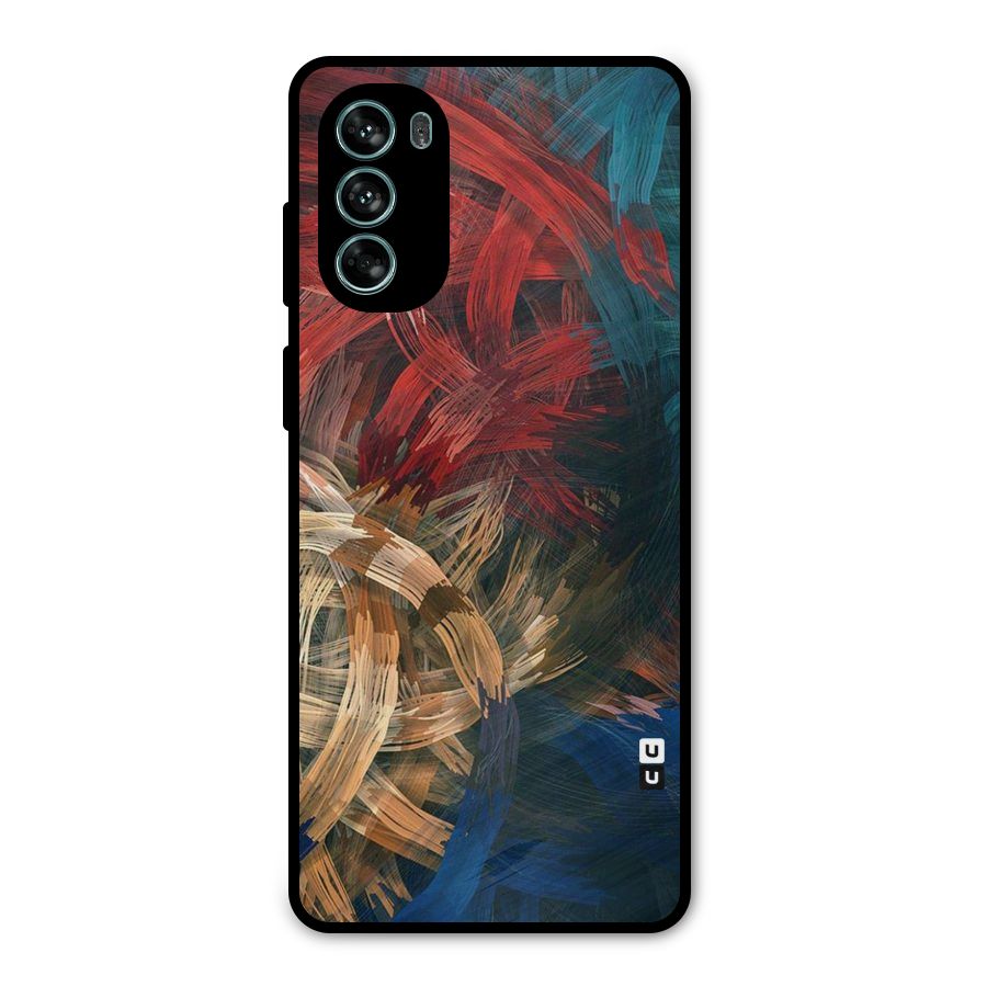 Artsy Colors Metal Back Case for Moto G62