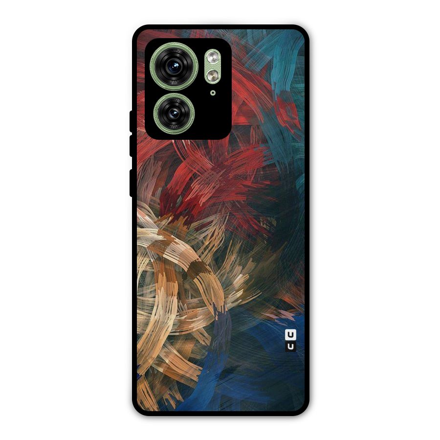 Artsy Colors Metal Back Case for Motorola Edge 40 5G