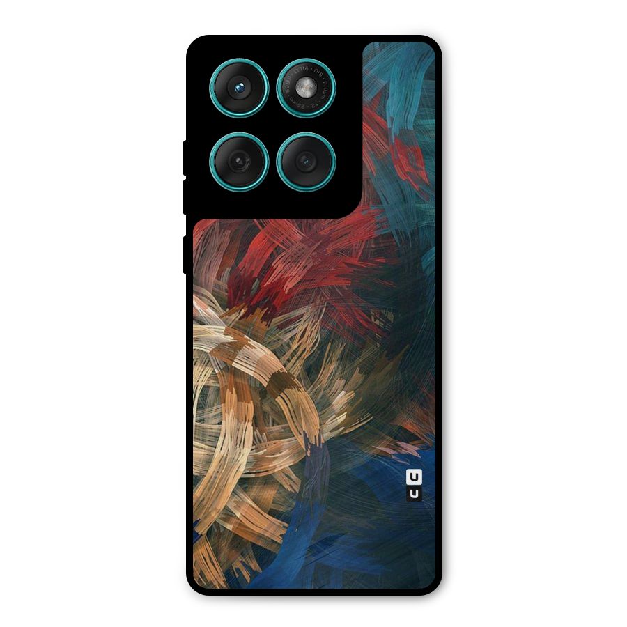 Artsy Colors Metal Back Case for Motorola Edge 60