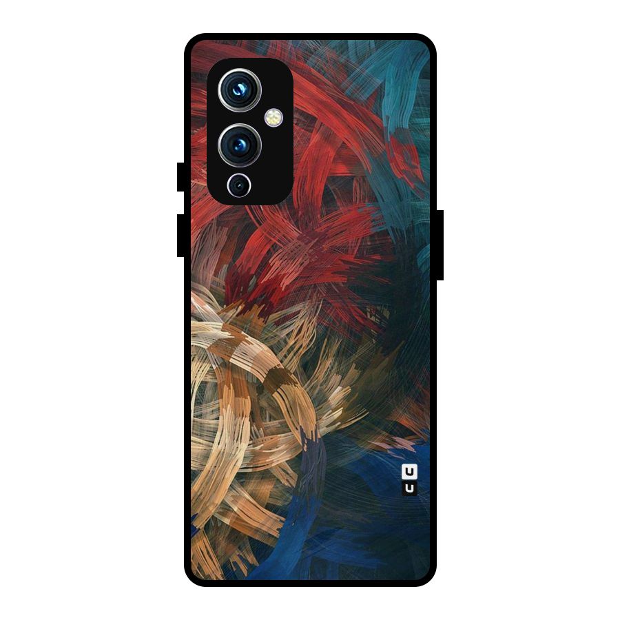 Artsy Colors Metal Back Case for OnePlus 9